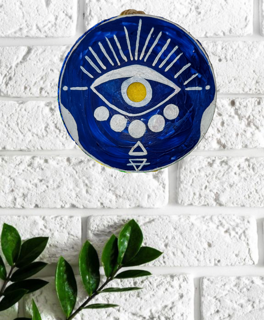 Eye for eye wall plate