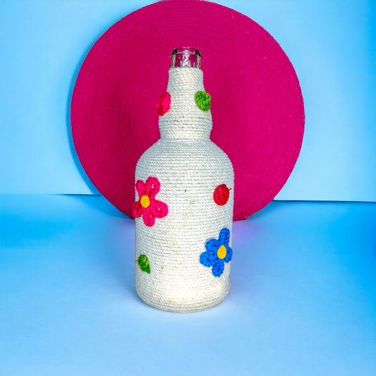 Macrame Bottle art