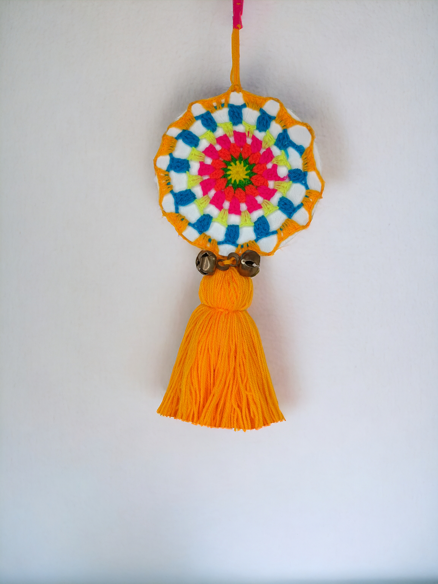 Crochet wall hanging