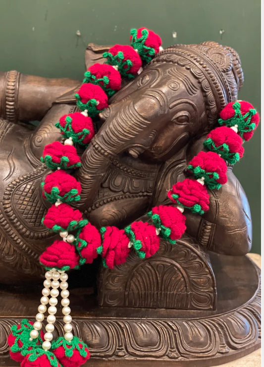 Crochet Rose varmala