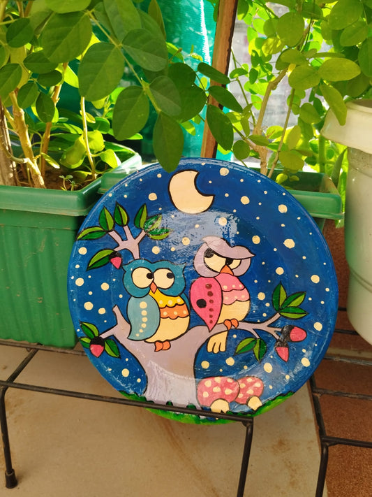 Owl wall plate