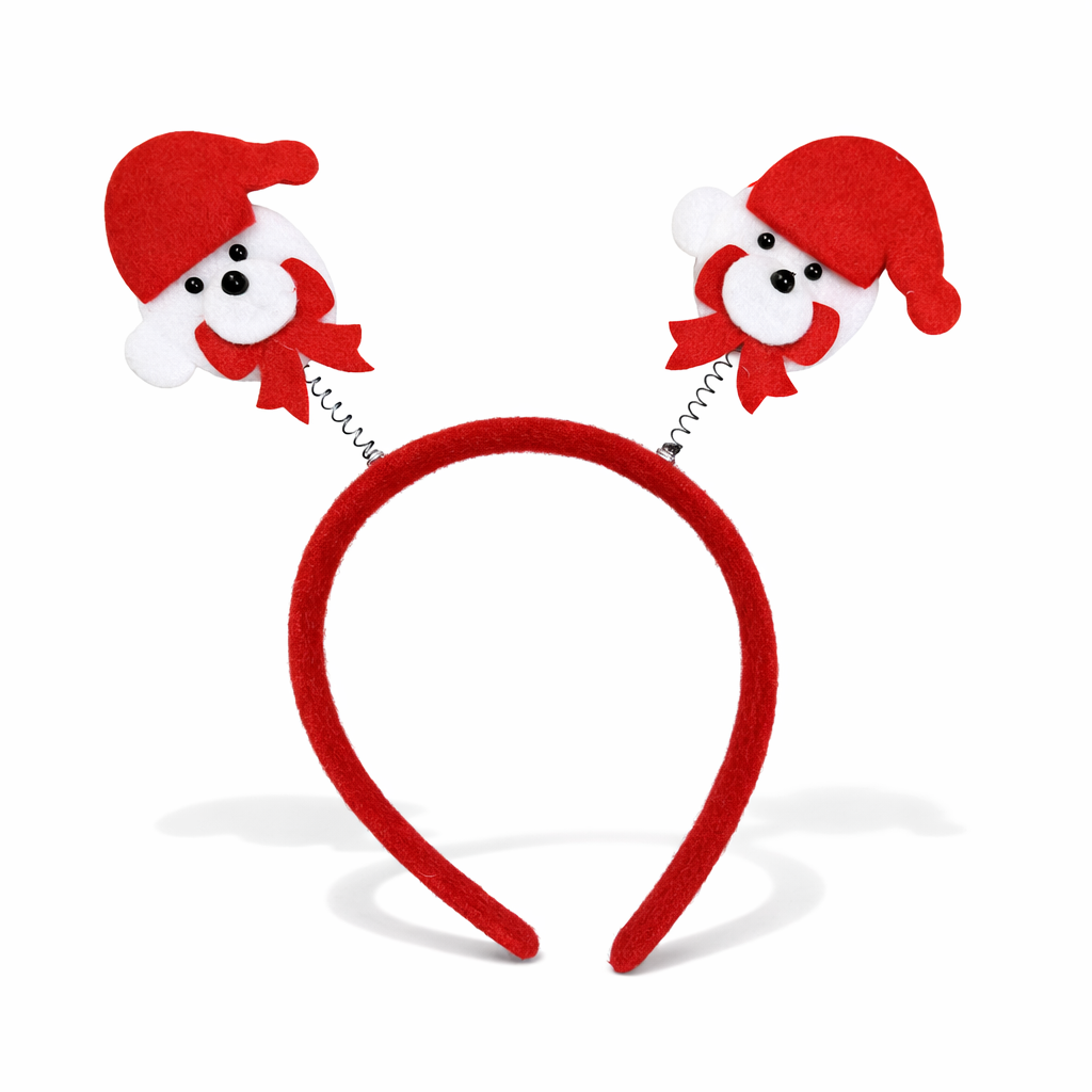 Christmas Hair Accessories for Women – Santa Headband Party Wear