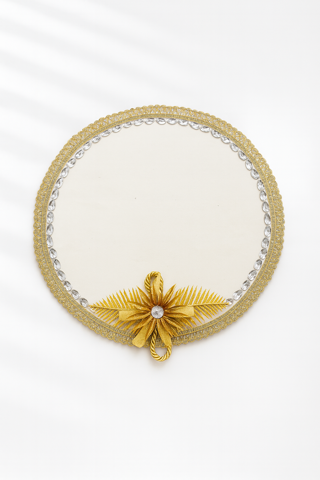 Royal Couple Handprint Platter for Weddings & First Invite Ceremonies | Custom Made