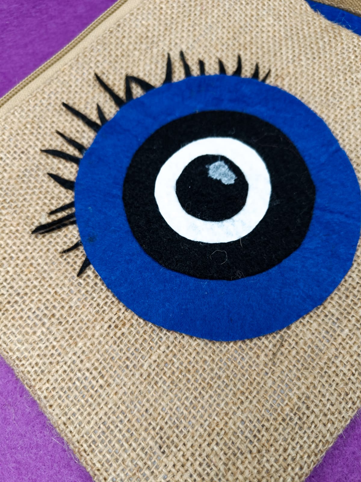 Handmade Jute coin pouch