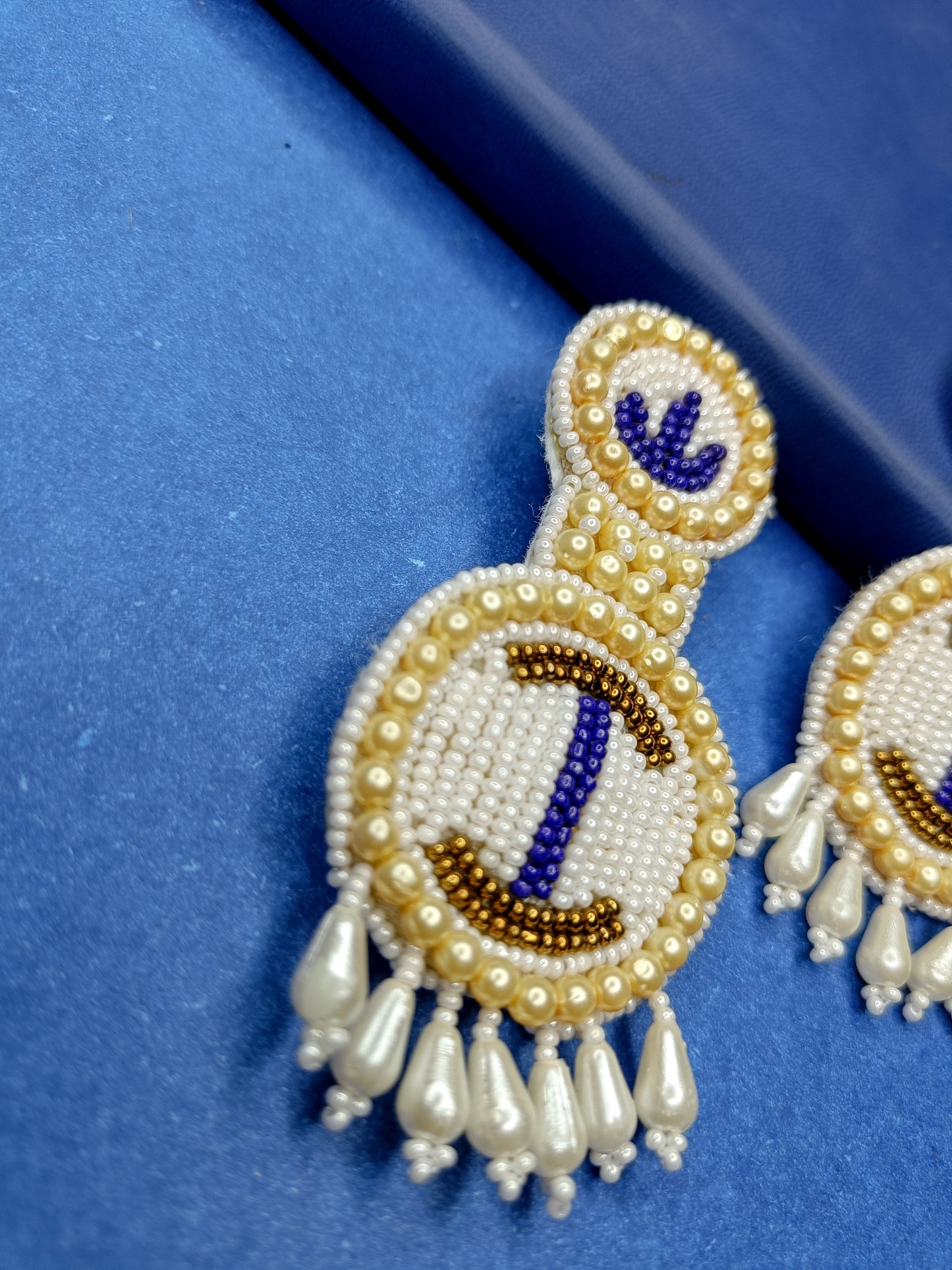 Classic handmade earrings