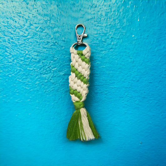 Macrame keychain