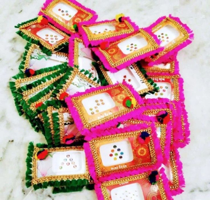 Pack of 5 Decorative bindi sheets