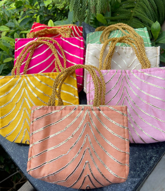 Rope Handle Gifting Bag – 5x5 inches  set of 15 pcs