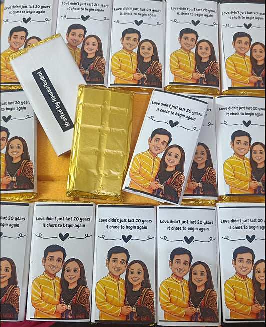 1pc Coustomizated chocolates