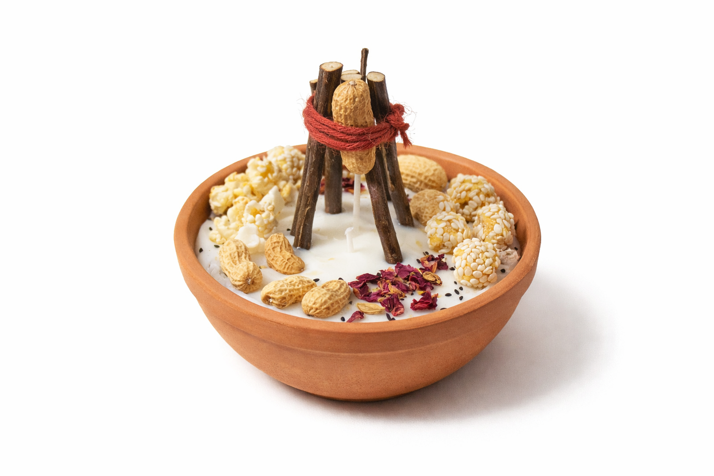 Lohri Harvest Candle | Punjabi Bonfire Candle for Lohri Gifting