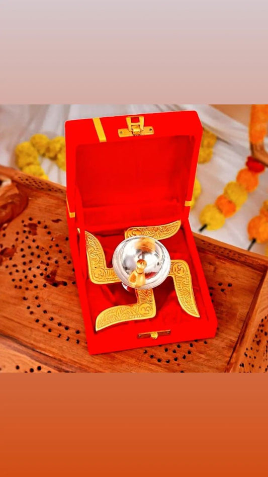 Swastik Diya with Box Packing – Perfect for Festive & Wedding Gifting