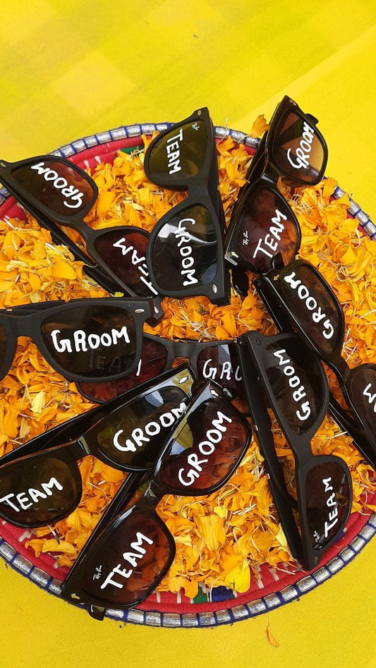 5pcs shades for team groom
