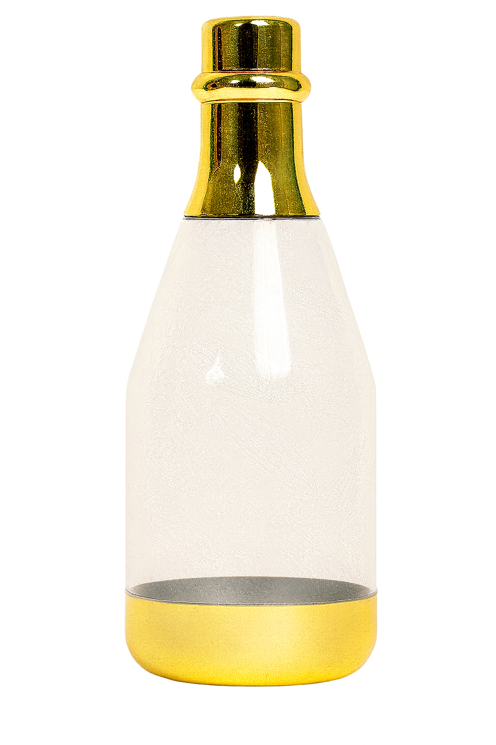 1pc Champagne-Style Dry Fruit Bottle | Premium Gold Bottle for mix dryfruits  | Luxury Gifting & Hamper Packaging