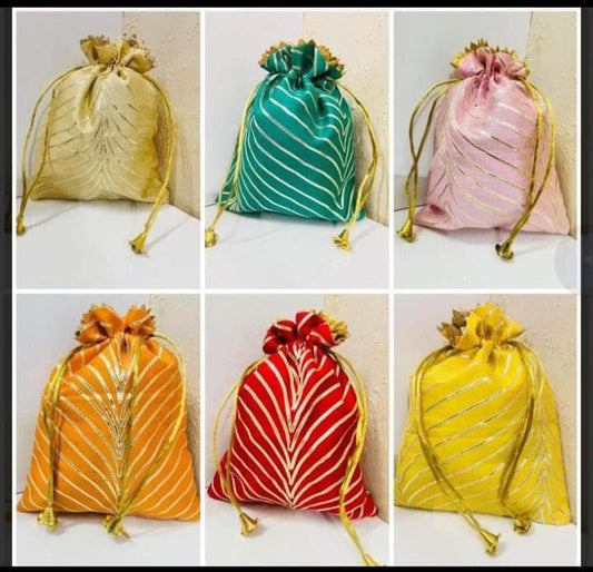 Gotta lace potli bags set of 20pcs