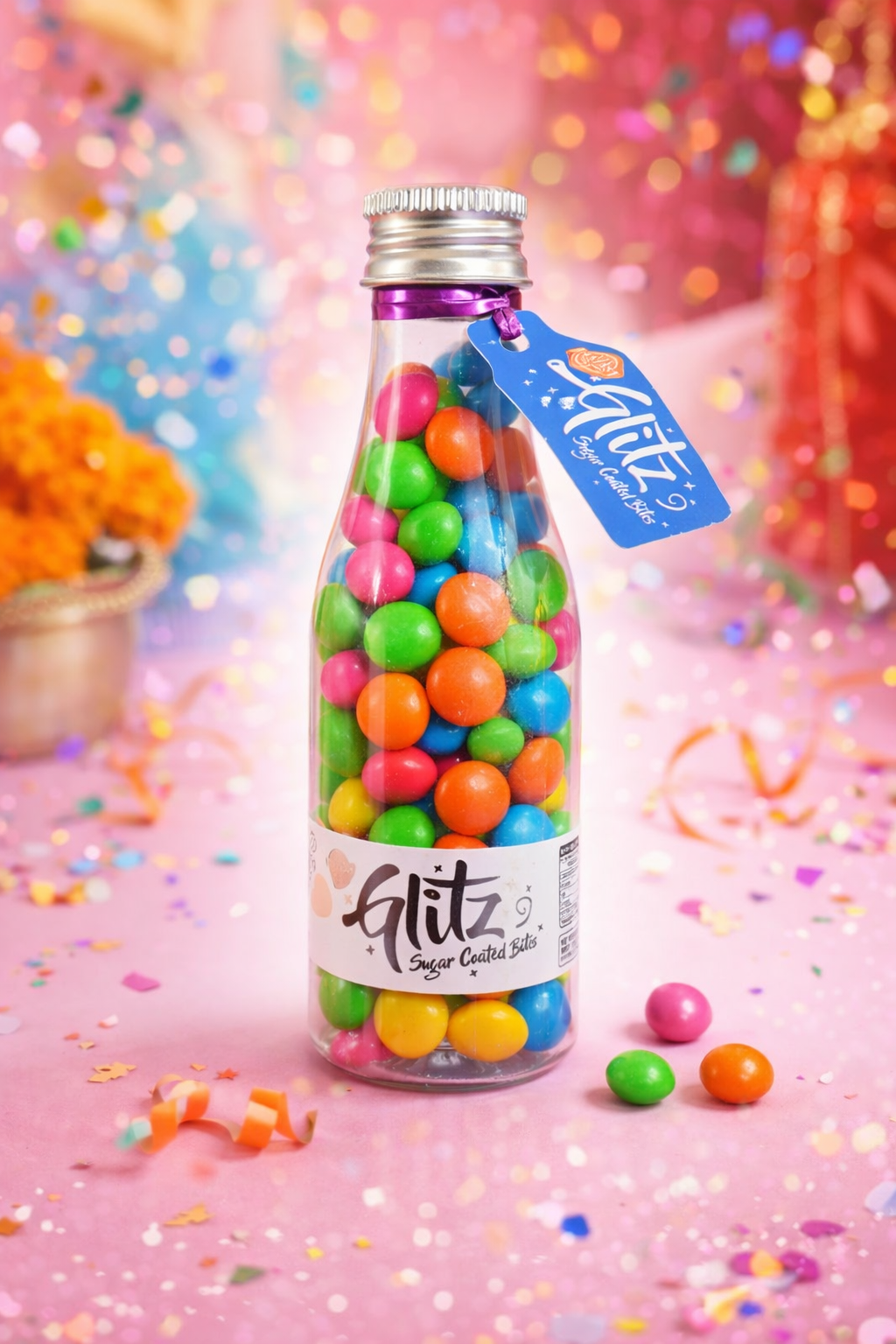 Mini Candy Bottle for Kanjak | Cute Return Gift for Girls | Kids Party Favours | Navratri Gift Hampers | House of Bulbul
