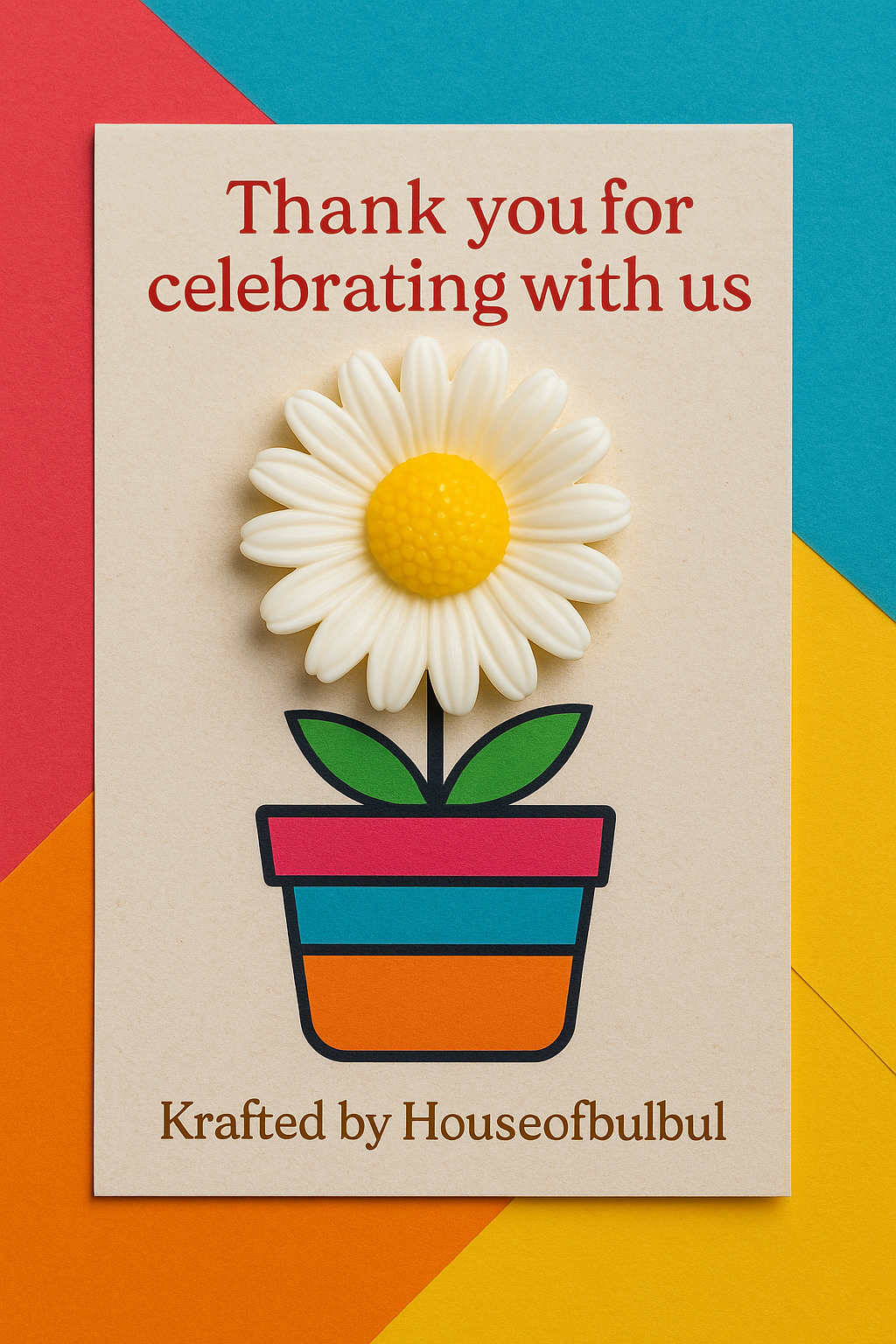 Aesthetic Daisy Flower Candles | Haldi Mehendi Favours | Gift Pack