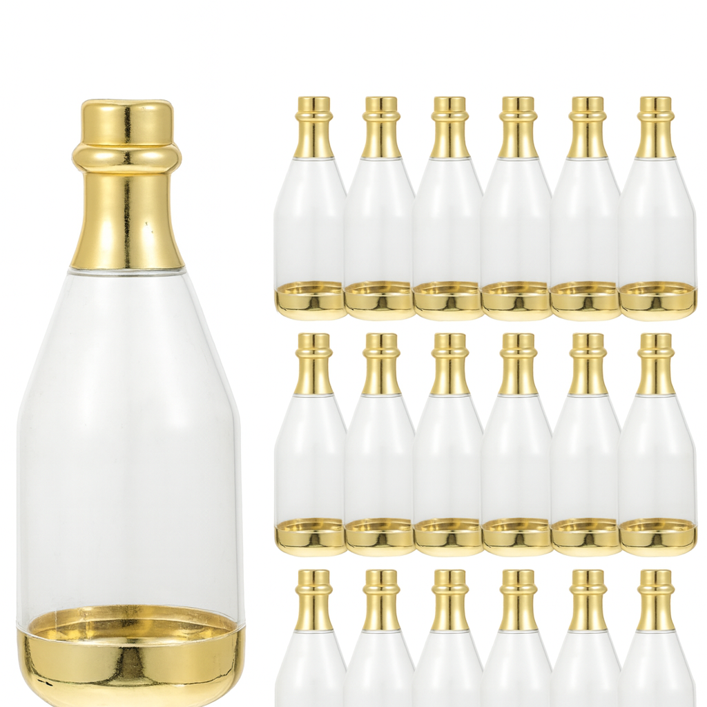 1pc Champagne-Style Dry Fruit Bottle | Premium Gold Bottle for mix dryfruits  | Luxury Gifting & Hamper Packaging