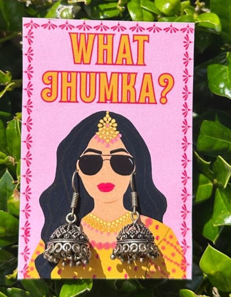 Quirky Jumka Cards with Earrings – Wedding & Event Favors