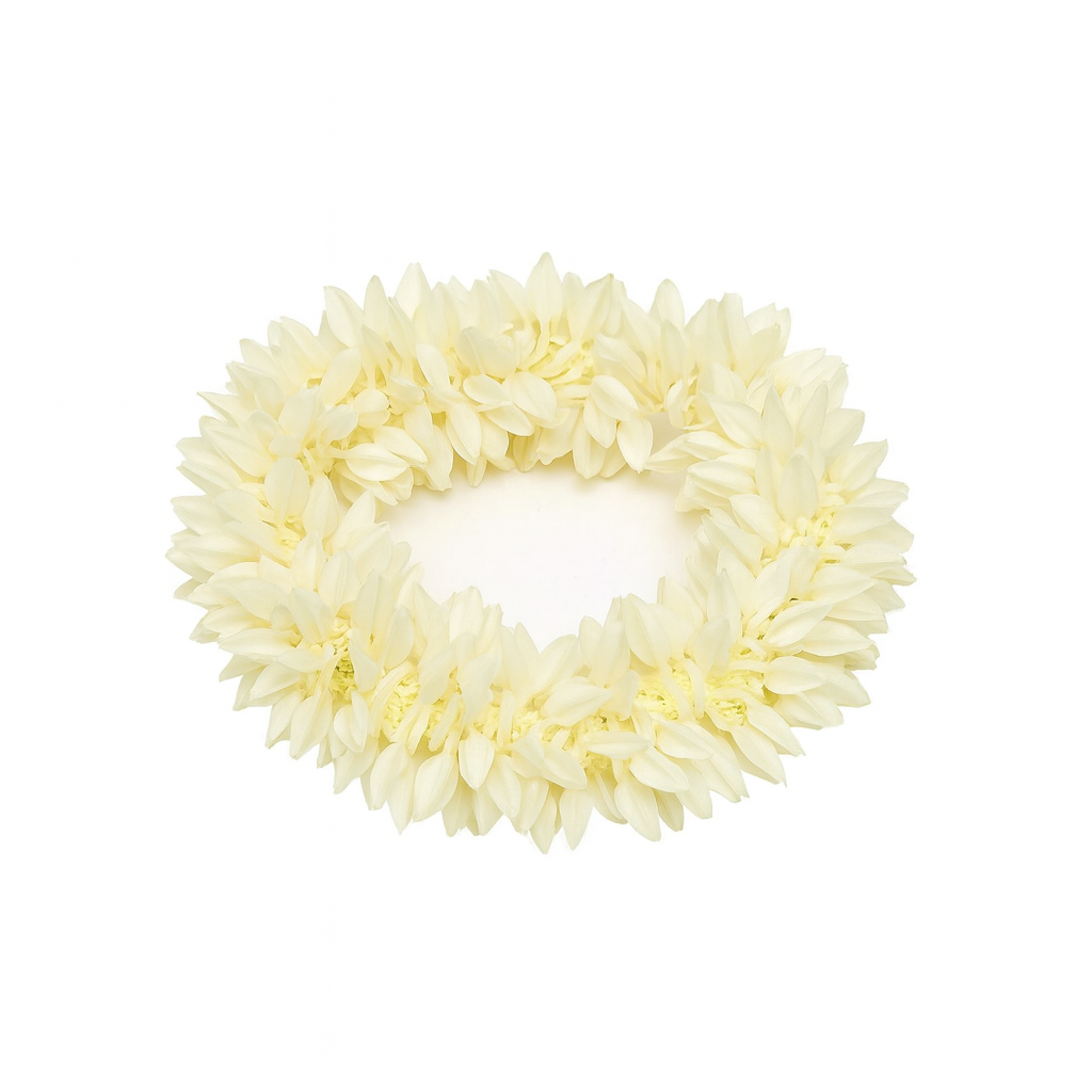 Scented Artificial Gajra for Hair | Washable, Reusable, Natural-Look Jasmine Gajra | Lightweight & Long-Life Floral Accessory