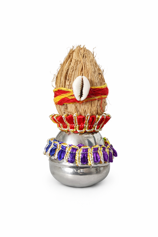 Mini Decorative Nariyal Kalash (Dummy) for Puja & Gifting